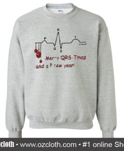 Merry QRS-Tmas and a P new year Sweatshirt (Oztmu)