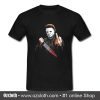 Michael Myers Halloween Middle Finger Horror Movie T Shirt (Oztmu)