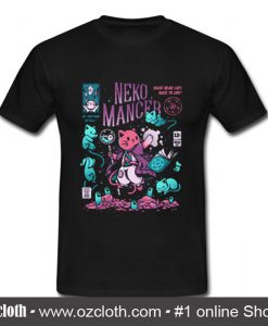 Neko Mancer Cat T-Shirt (Oztmu)