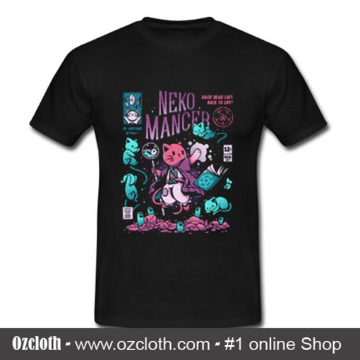 Neko Mancer Cat T-Shirt (Oztmu)