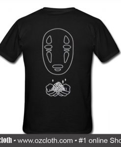 No Face Cute T Shirt Back