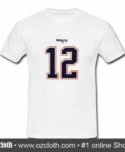 Patriots 12 T-Shirt (Oztmu)