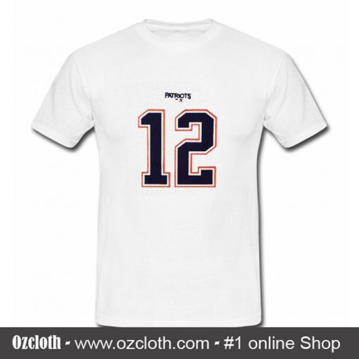 Patriots 12 T-Shirt (Oztmu)