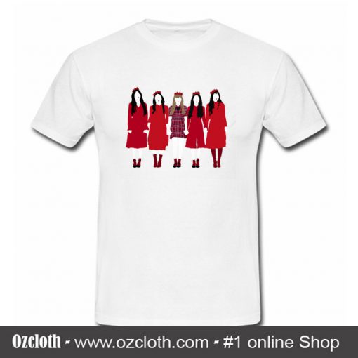 Red Velvet Peek A Boo T-Shirt (Oztmu)