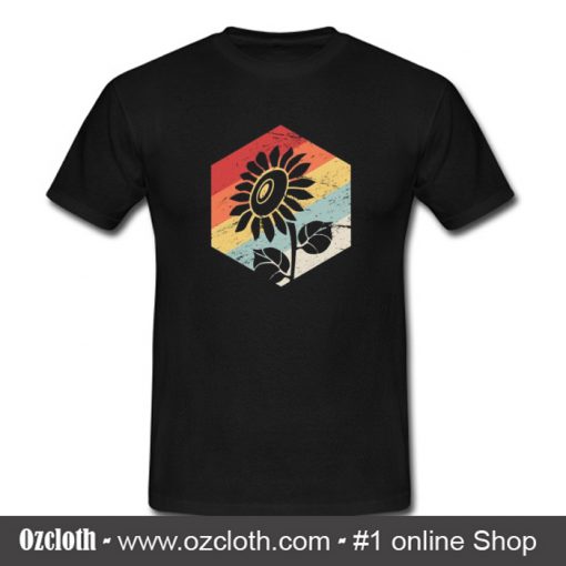 Retro Sunflower T-Shirt