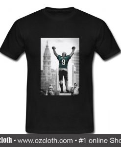 Rocky Statue Nick Foles T-Shirt (Oztmu)