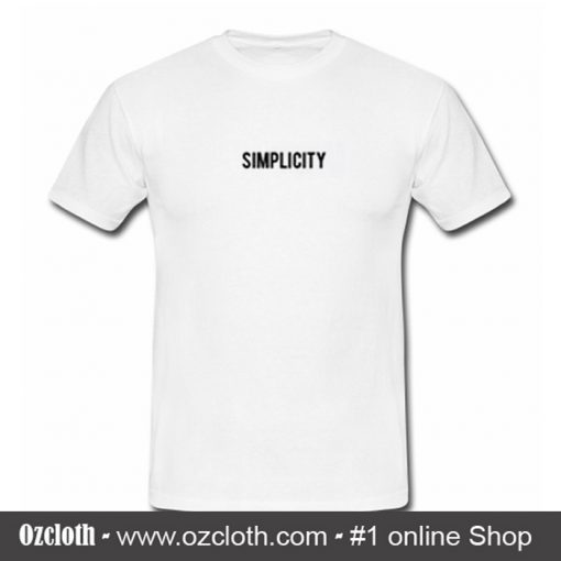 Simplycity T Shirt (Oztmu)