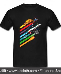 Spirited Streaks T Shirt (Oztmu)