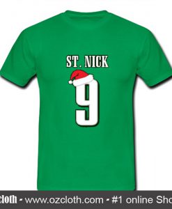 St Nick Foles 9 T-Shirt (Oztmu)