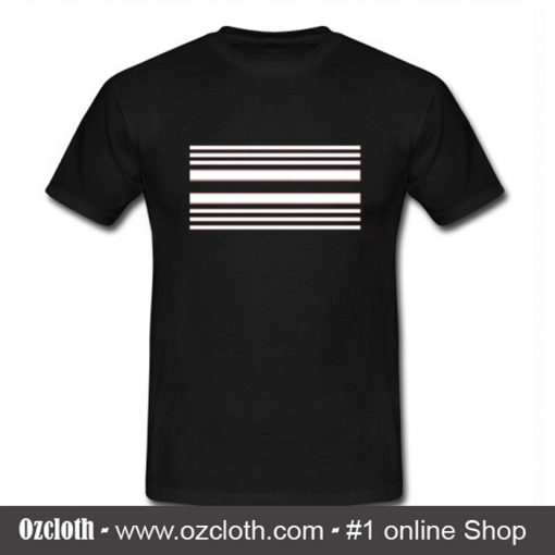 Stripe White T-Shirt (Oztmu)