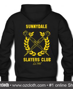 Sunnydale Slayers Club Hoodie Back (Oztmu)