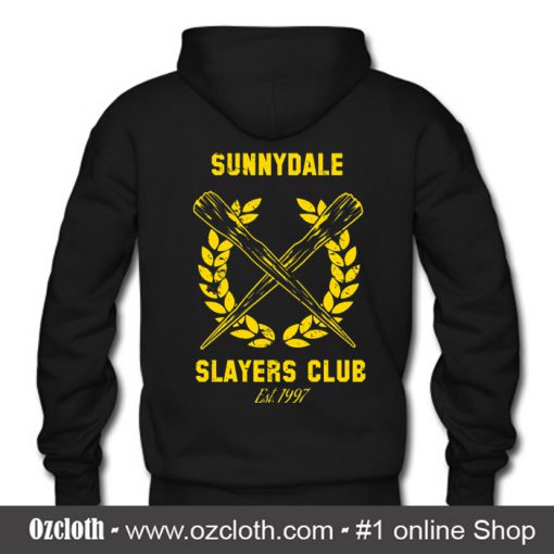 Sunnydale Slayers Club Hoodie Back (Oztmu)