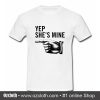 Yep She's Mine T Shirt (Oztmu)