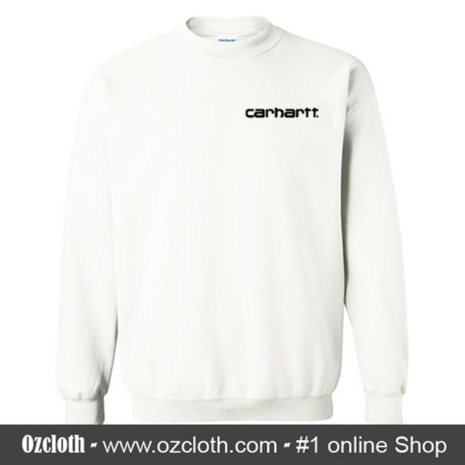 Carhartt Logo Font Sweatshirt (Oztmu)