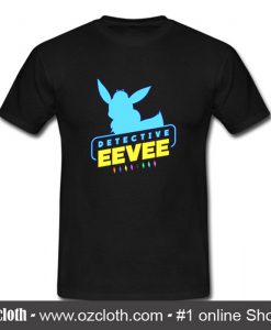 Detective Eevee T Shirt (Oztmu)