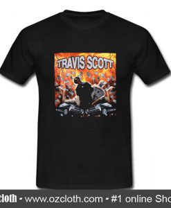 Diamond X Travis Scott Explosion T Shirt (Oztmu)
