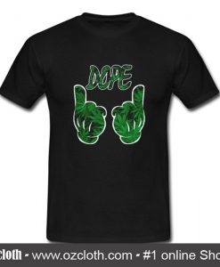 Dope Marijuana Leaves T Shirt (Oztmu)