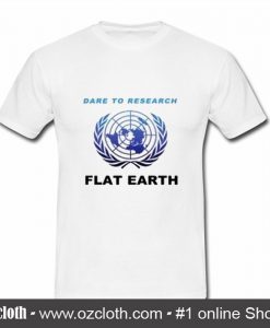 Flat Earth T Shirt (Oztmu)