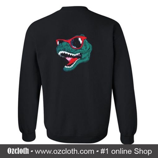 Glasses Dinosaur Sweatshirt (Oztmu)