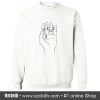 Hand Emoticon Sweatshirt (Oztmu)