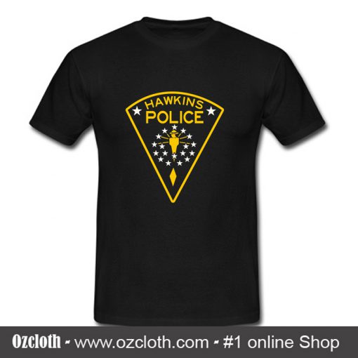 Hawkins Police Department T Shirt (Oztmu)