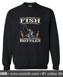 I Rescue Fish Sweatshirt (Oztmu)