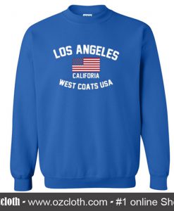 Los Angeles California West Coast USA Sweatshirt (Oztmu)