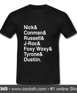 Nick List T Shirt (Oztmu)