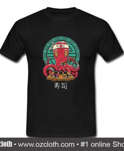 Octo Sushi Bar T Shirt (Oztmu)