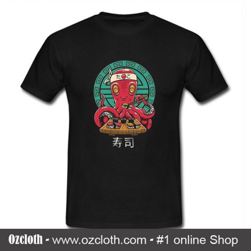 Octo Sushi Bar T Shirt (Oztmu)