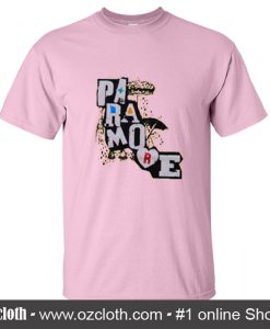Paramore Pink Umbrella T Shirt (Oztmu)