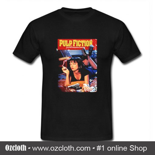 Pulp Fiction Cover T Shirt (Oztmu)