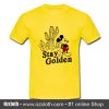 Stay Golden Mickey Mouse T-Shirt (Oztmu)