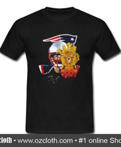 Tom Brady Patriots Thanos T Shirt (Oztmu)