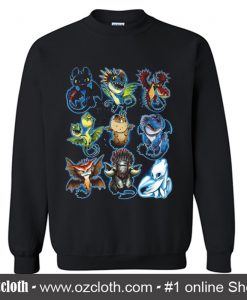 Trained Dragons Sweatshirt (Oztmu)