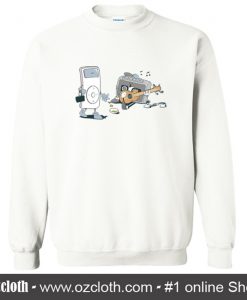 Walkman Ipod Tecnologia Sweatshirt (Oztmu)