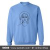 Women Art Face Sweatshirt (Oztmu)