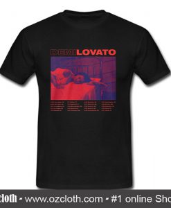 Demi Bed Photo 2018 Tour T Shirt (Oztmu)