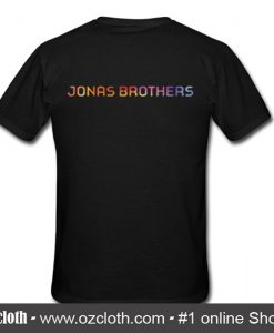 Jonas Brothers T Shirt Back (Oztmu)