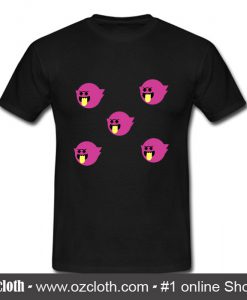 Pink Boo Mario T Shirt (Oztmu)