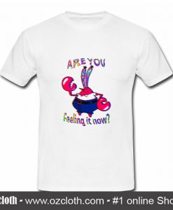 Are You Feeling It Now Mr Krabs T Shirt (Oztmu)