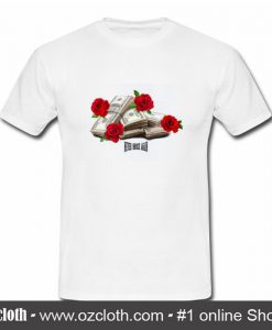 Never Broke Again Rose Stack T Shirt (Oztmu)