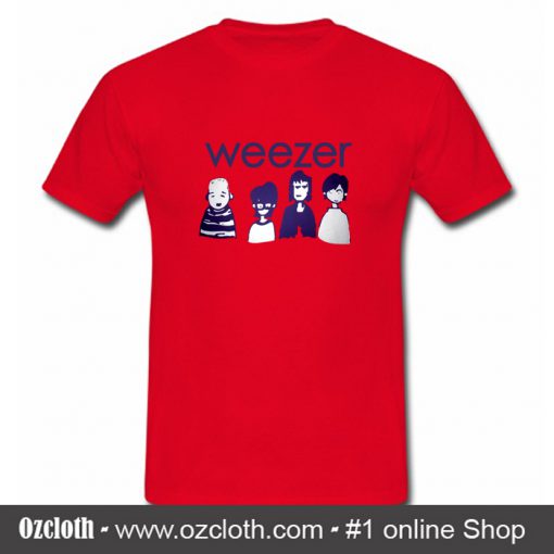 Weezer Rock Tour Concert T Shirt (Oztmu)