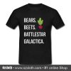 Bears Beets Battlestar Galactica T Shirt (Oztmu)