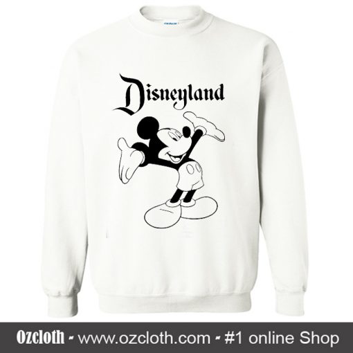 Disneyland Mickey Mouse Sweatshirt (Oztmu)