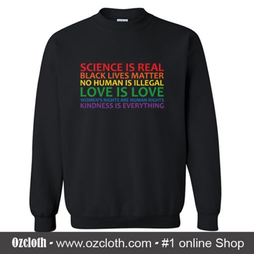Human Rights World Sweatshirt (Oztmu)