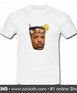 Ice Cube Glass Ice Tea T Shirt (Oztmu)