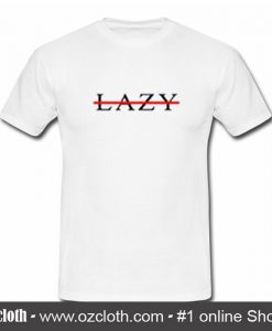 Lazy Cross Line T Shirt (Oztmu)