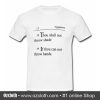 Niggalations Quotes T Shirt (Oztmu)