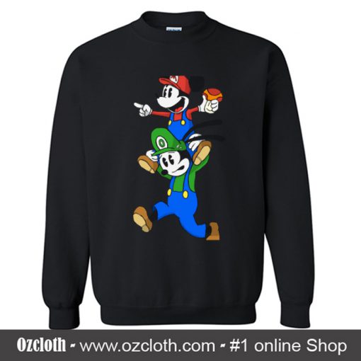 Super Mickey Bros Sweatshirt (Oztmu)